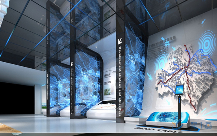 展廳設(shè)計(jì) ，展廳 ，鑫時(shí)空